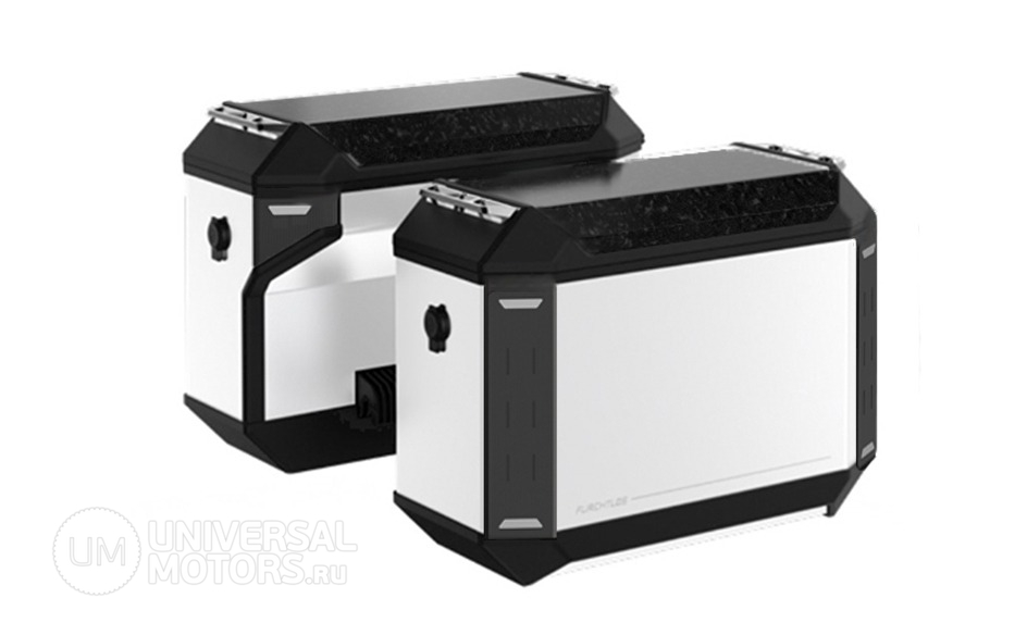 Кофры Furchtlos RANGER SIDE CASE 36Л LEFT + SIDE CASE 31Л RIGHT ADV Cool White