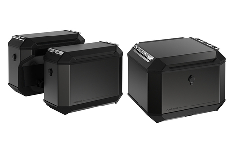 Кофры Furchtlos RANGER TOP CASE 50л, SIDE CASES 36л LEFT + 31л RIGHT Anthracite