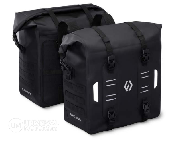 Кофр текстильный Furchtlos EVEREST Side Bag 20л (Pair) Carbon Black