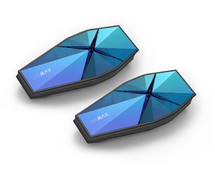 Мотогарнитура ASMAX F1 PRO Blue DUO (17496526789153)