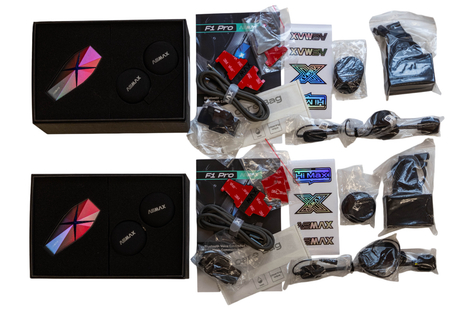 Мотогарнитура ASMAX F1 PRO purple DUO (17509245087721)