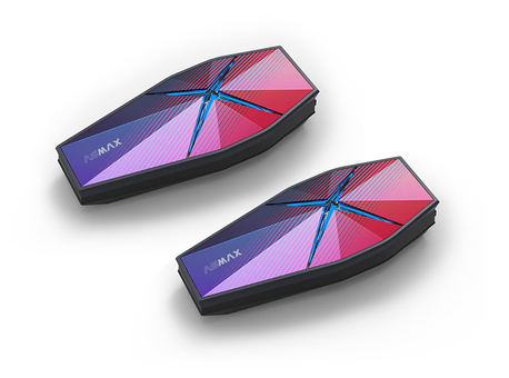 Мотогарнитура ASMAX F1 PRO purple DUO
