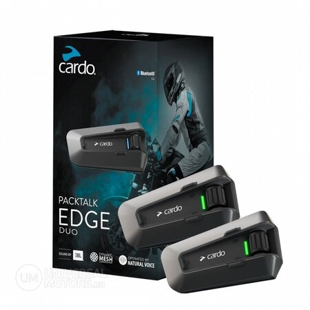 Мотогарнитура CARDO Packtalk EDGE DUO