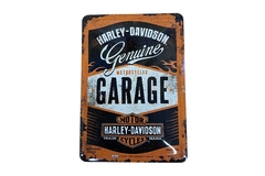 Табличка металл Harley Davidson GARAGE 13507 - 13507
