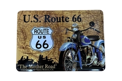 Табличка металл Harley Davidson U.S. Route 66 - 16323