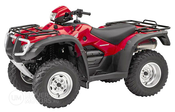 Фото: Квадроцикл Honda TRX500FA6, Тип двигателя 4-тактный