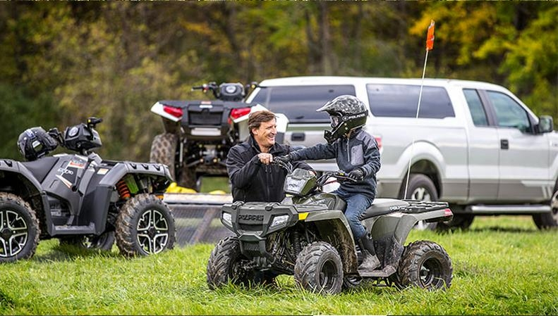 Фото: Квадроцикл Polaris Sportsman 90, Рабочий объем 90 см³