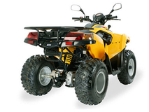 Фото: Квадроцикл SYM QuadLander 250, Задний тормоз описание гидравлика
