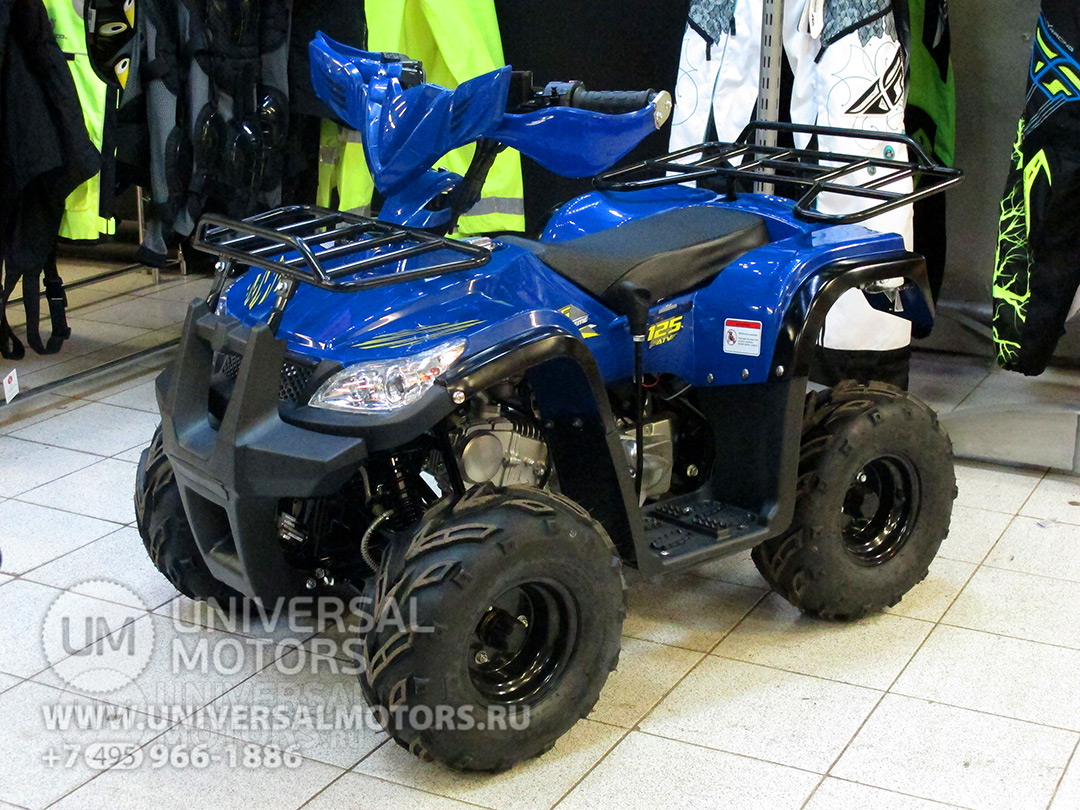 Фото: Квадроцикл Wels HS125, Диаметр колеса 10 ″