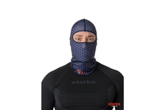 Подшлемник STARKS Light print (унисекс,one size,соты) Синий