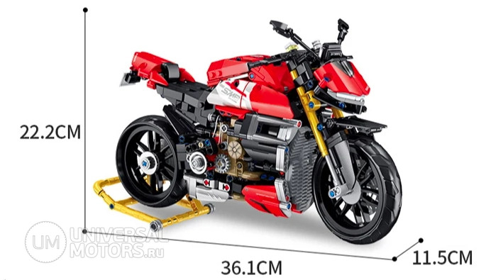 Фото: Конструктор  мотоцикл Ducati V4R, 241378772438498326