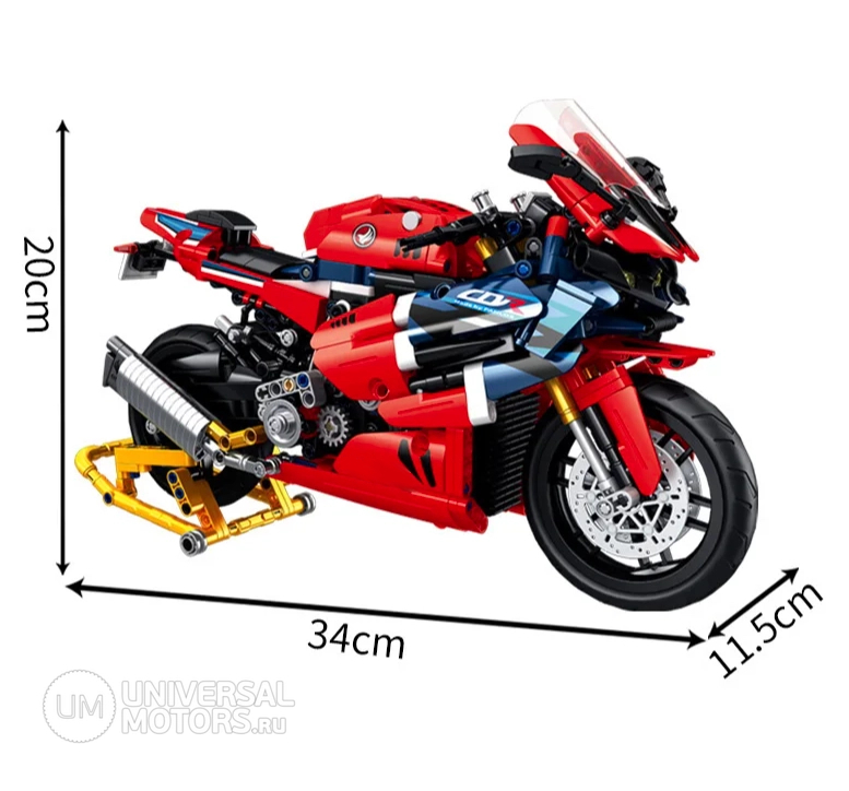 Фото: Конструктор мотоцикл Honda CBR, 244628198831954311