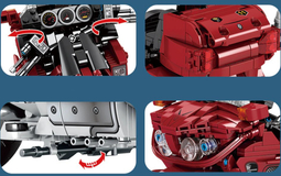 Фото: Конструктор мотоцикл  Honda Goldwing GE1800, 13118848822918860636