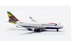Модель самолёта Herpa British Airways Boeing 747-400 Ireland