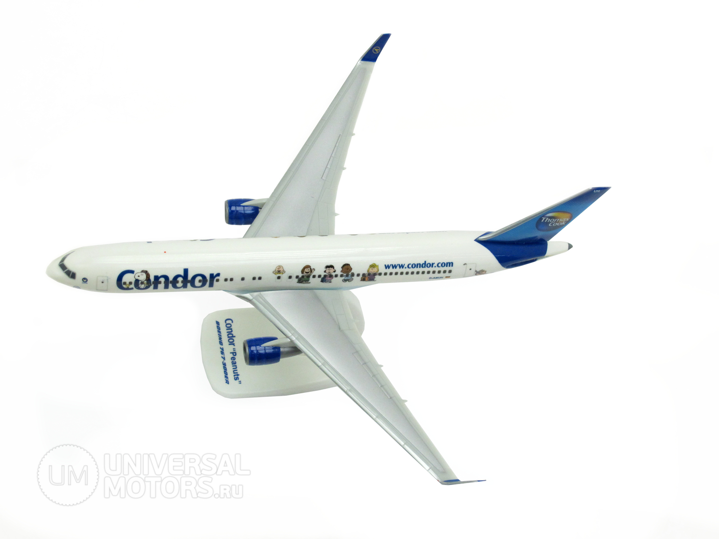 Фото: Модель самолёта Herpa Condor Boeing 767-300ER "Pea, 1984137693109177122