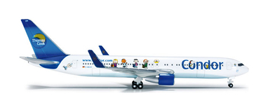 Фото: Модель самолёта Herpa Condor Boeing 767-300ER "Peanuts"