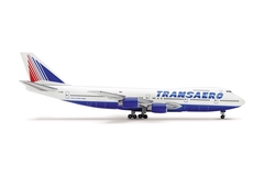 Модель самолёта Herpa Boeing 747-200 Transaero