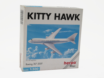 Фото: Модель самолёта Herpa Boeing 747-200F Kitty Hawk, 32389645944139851200