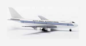 Фото: Модель самолёта Herpa Boeing 747-200F Kitty Hawk
