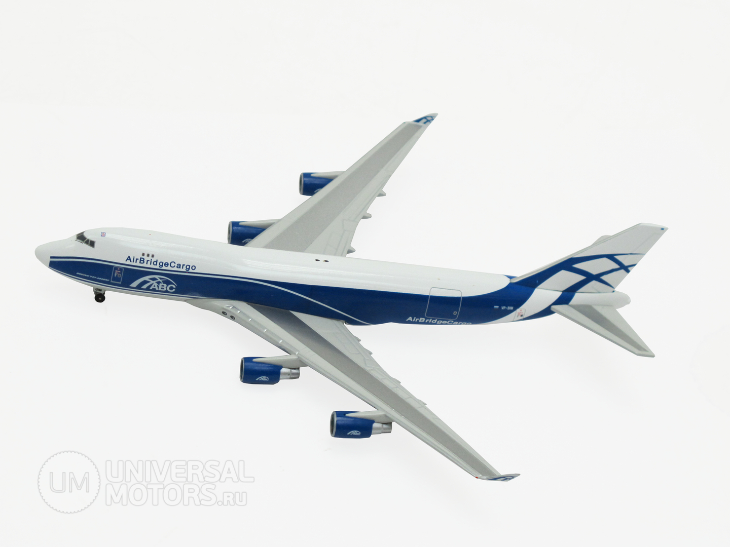 Фото: Модель самолёта Herpa Boeing 747-400F AirBridgeCar, 26068687191748335749