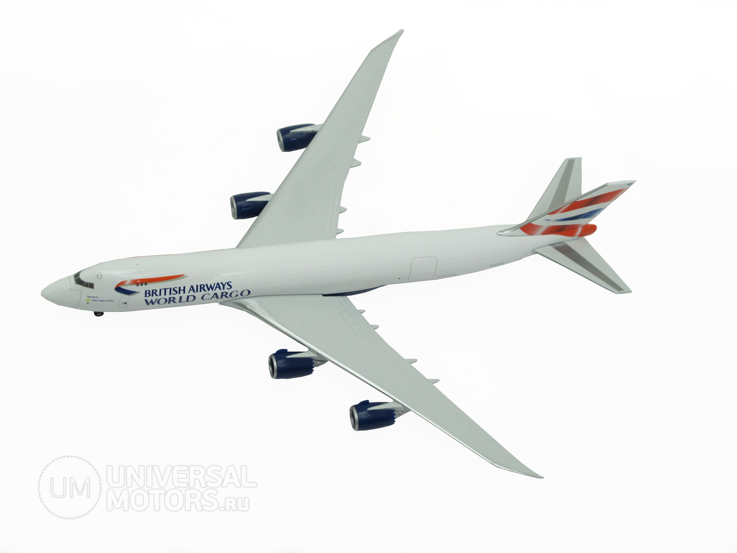 Фото: Модель самолёта Herpa British Airways World Cargo , 22520211611668946870