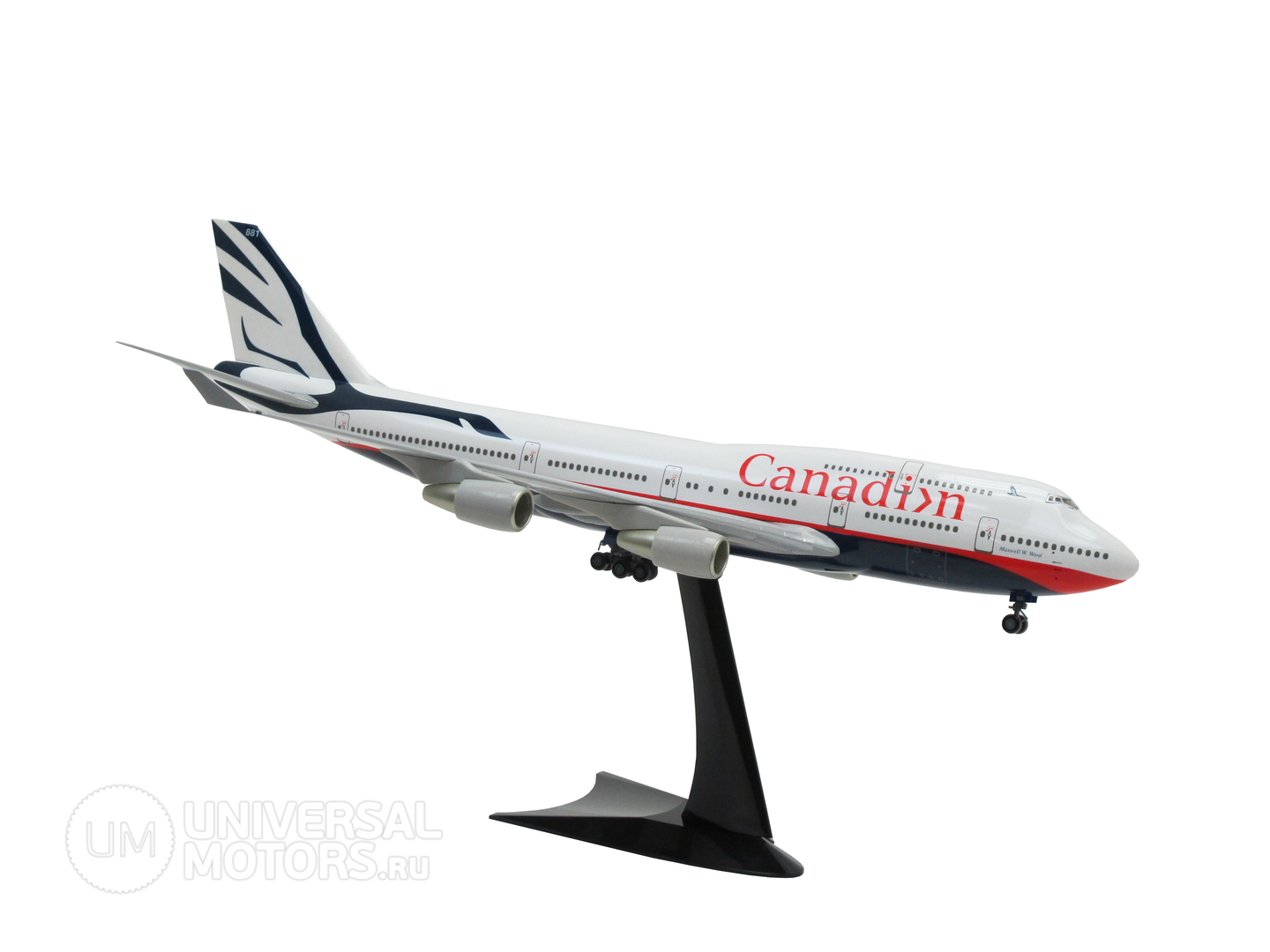 Фото: Модель самолёта Herpa Canadian Airlines Boeing 747, 2481272815427448848