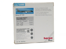 Фото: Модель самолёта Herpa City Bird Boeing 767-300, 12191338582603519253