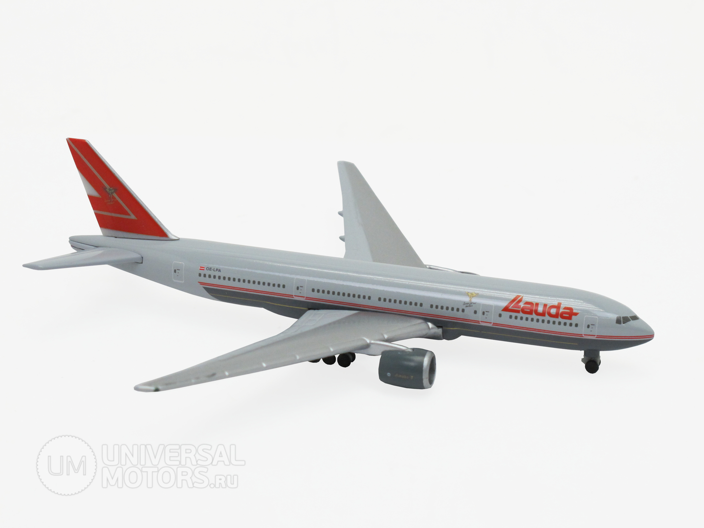 Фото: Модель самолёта Herpa Lauda-Air Boeing 777-200, 22626072363522342016