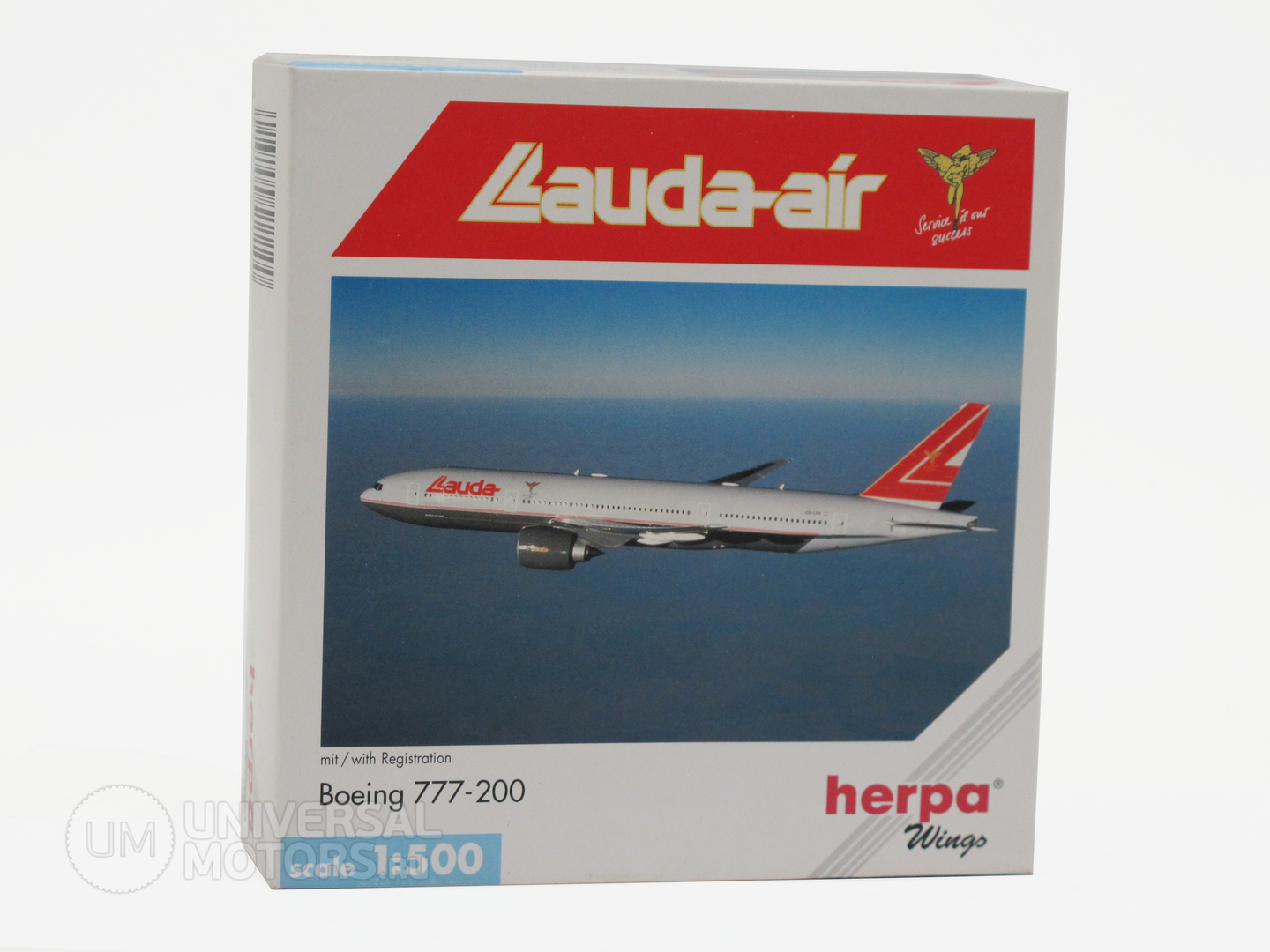 Фото: Модель самолёта Herpa Lauda-Air Boeing 777-200, 22626072362801114134
