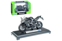 Модель мотоцикла Kawasaki  Ninja ZX-10RR 1:18 Черный