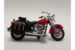 Модель мотоцикла Красный с черным Harley Davidson Super Power, Cool design 1:12