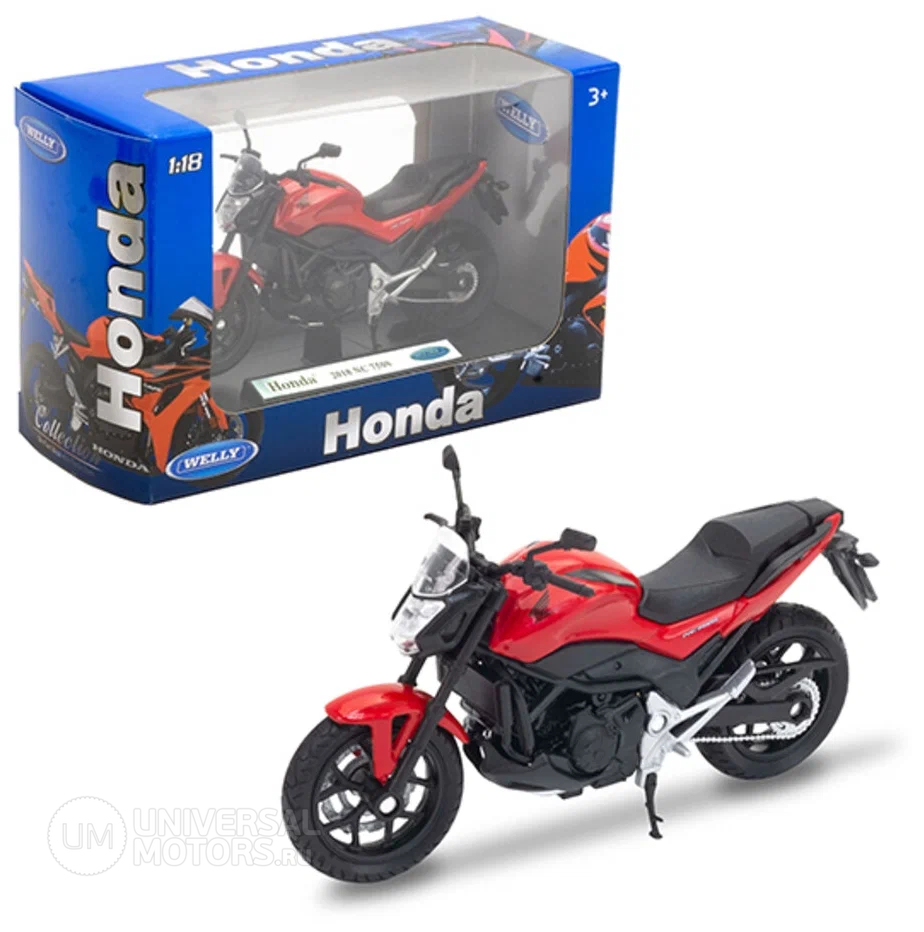Фото: Модель мотоцикла Honda NC750S 1:18